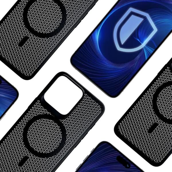Skyddande skal - 3Mk Cooling Magcase - iPhone 14 Pro - Kylsystem - Transparent