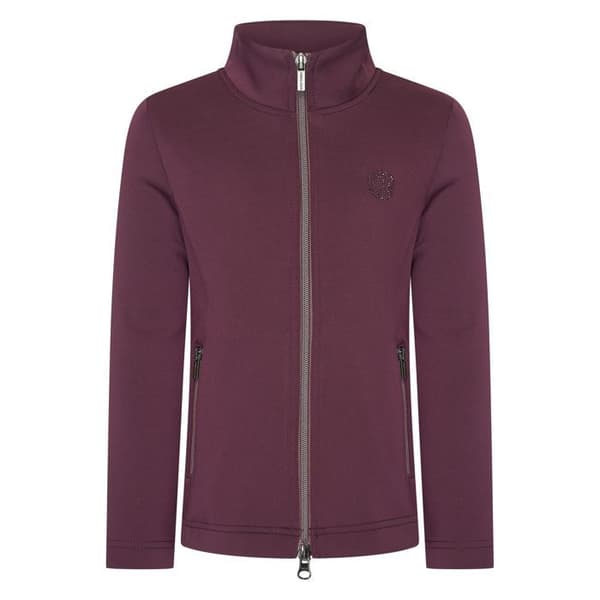 Imperial Riding Carla full zip ridjacka för flickor - fig