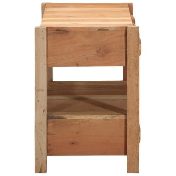 TV-möbel 83x33x46 cm i återvunnet massivt trä