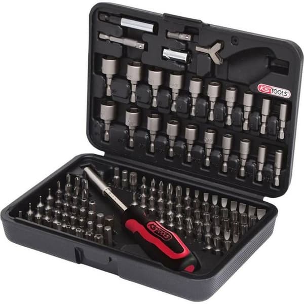 Bitslåda - KS TOOLS - 120 stycken - I förpackning