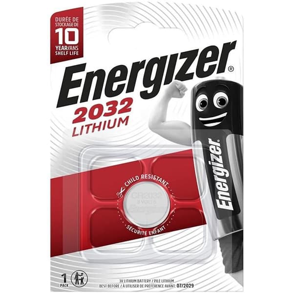 Pile Lithium - Energizer - CR2032 - 3V