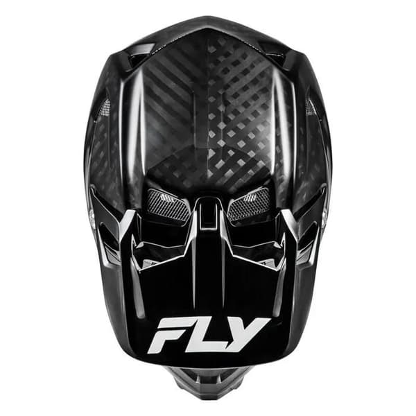 Fly Racing Werx-R Carbon Solid - svart kolfiber