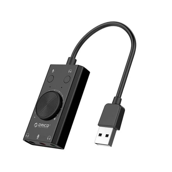 Extern ljudkort - ORICO - SC2 - USB-A - 7.1 - Ljudkvalitet 24 bit/192 kHz