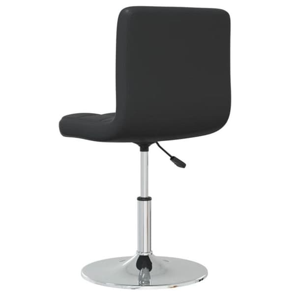 vidaXL Barpall Svart konstläder