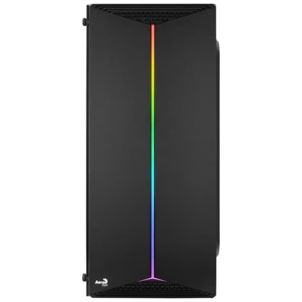 PC-fodral - Aerocool - Split 0,000000 - Svart - Midi-torn - Fläkt 120 mm