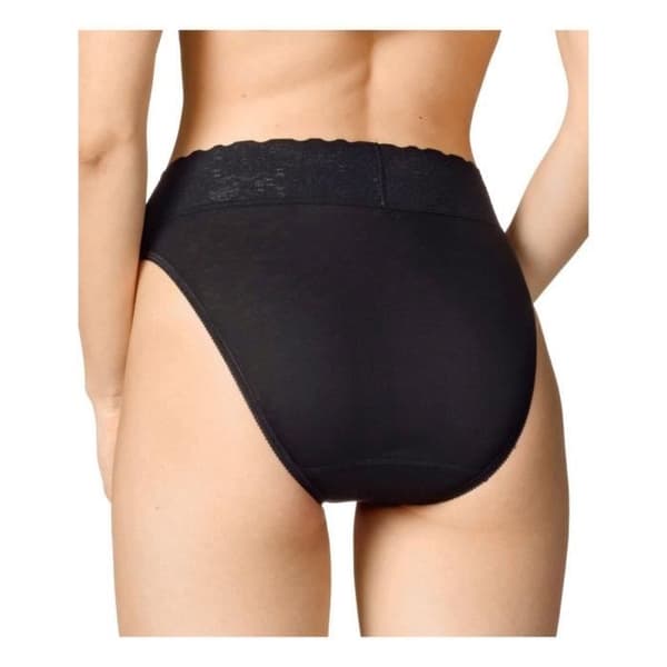 Slip i Coton Lycraspitze NOIR XS