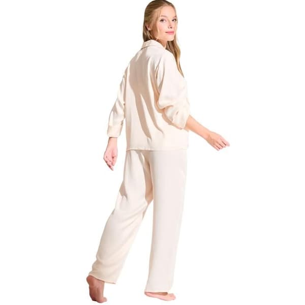 Pyjamasblus dam med ärmar Lisca Paris