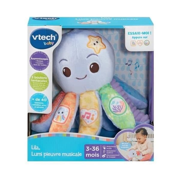 VTECH LILA, LUMI TENTAKEL MUSIKAL