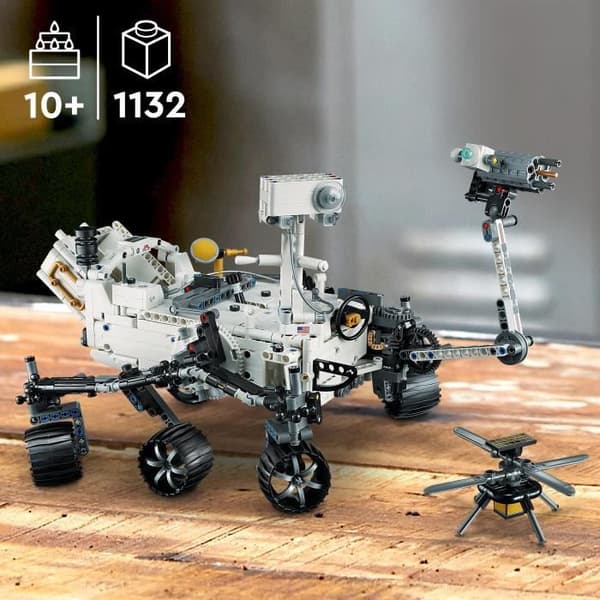 LEGO® Technic 42158 NASA Mars Rover Perseverance, Space Discovery Toy, med AR-app