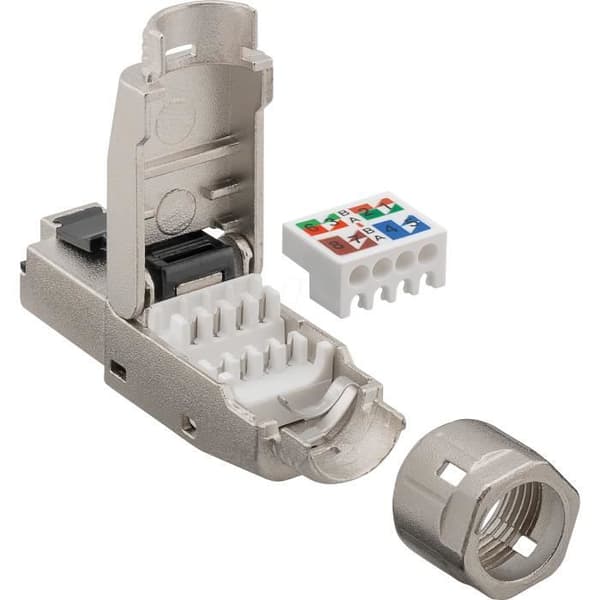Embase RJ45 Cat. 8.1 STP - Han