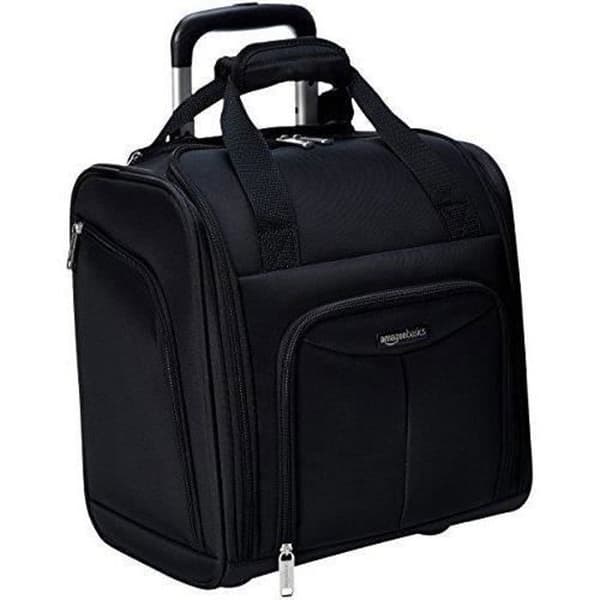 Amazon Basics kompakt kabinbagage, svart