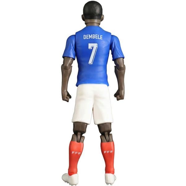 Rörlig figur - Frankrikes lag - MEGABLEU - Dembélé nummer 7 - 20 cm