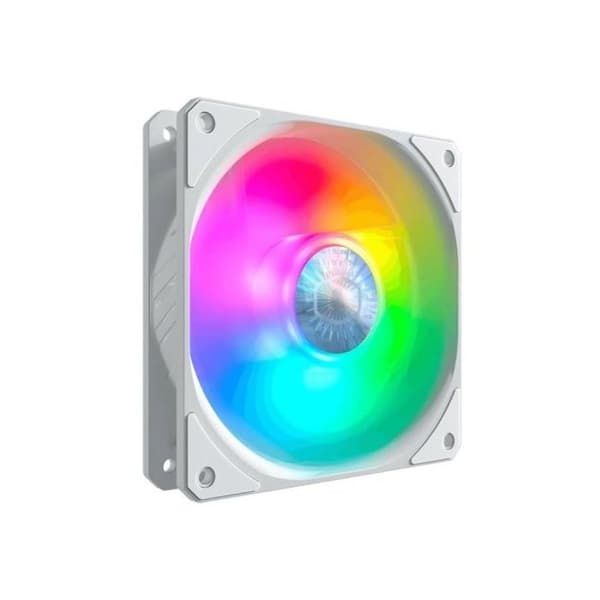 Cooler Master SickleFlow 120 ARGB White Edition 3-i-1 PC-fodral fläktar - Controller medföljer, kompatibel