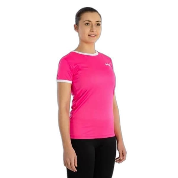Dam T-shirt - SOFTEE - Galaxy - Rosa - Kort ärm - Multisport