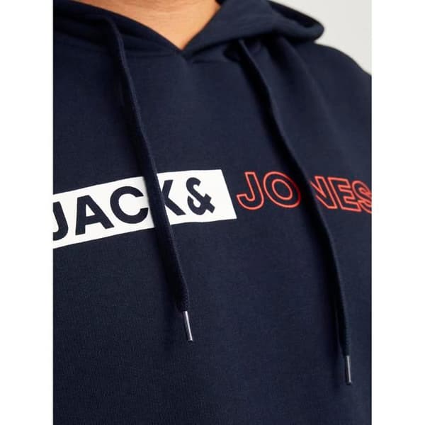 Sweatshirt med huva Jack & Jones Corp Logo Play Pls