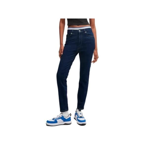 Jeans - Boss - Dam - Smile - Blå - Bomull