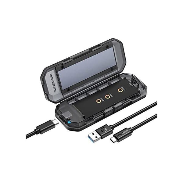 SSD-hus M.2 - GRAUGEAR - G-M20 - USB 3.2 Gen 2 - Kylfläns - Verktygslös