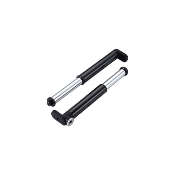 Cykelpump - BBB - DoubleShot - Aluminium - Svart - 20 cm
