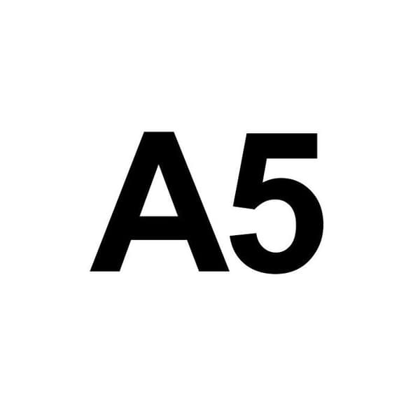 Dokumentmappe A5 - EXACOMPTA - 3 fack - Transparent - Kontor - Monobloc