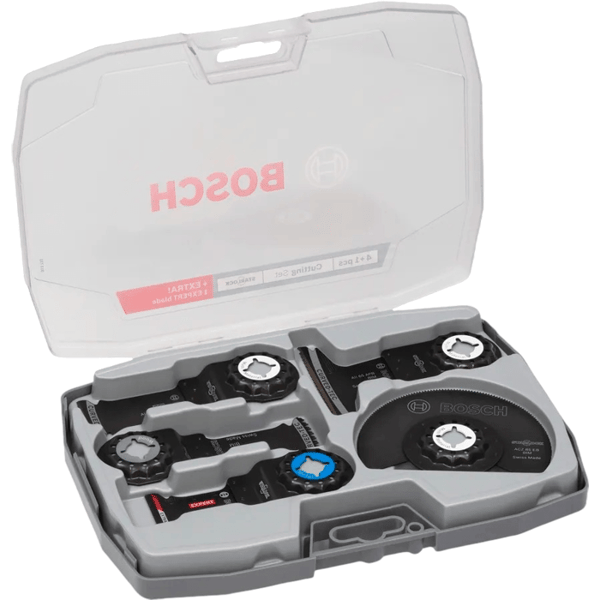 Coffret med blad Cutting BOSCH PROFESSIONAL - 5 st - Oscillerande blad för multifunktionsverktyg