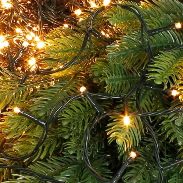 JULBELYSNING 400 LED, 8MT, 8 LJUSLEKAR, EXTRA VARM VIT