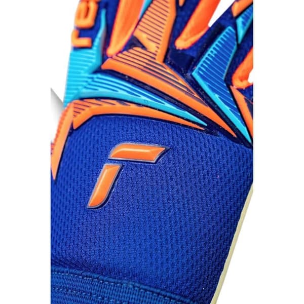 Målvaktshandskar barn Reusch Attrakt Freegel Advance - sharp blu/shock orang