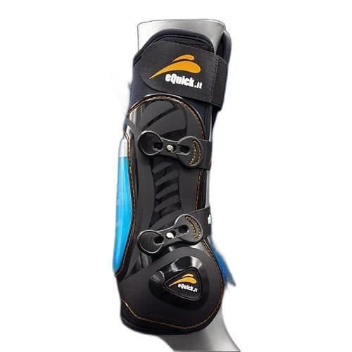 Equick eUltra Front Horse Fetlock Boots - svarta - L