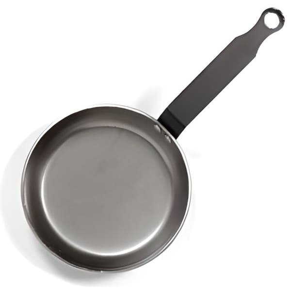 Blinispanna - VAELLO - 12 cm - Tjocklek 3 mm - Polerat stål