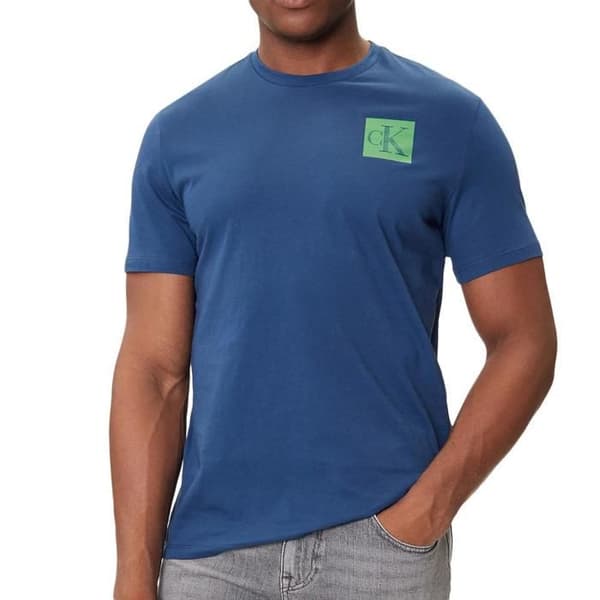 Blå T-shirt Herr Calvin Klein Jeans Gradient