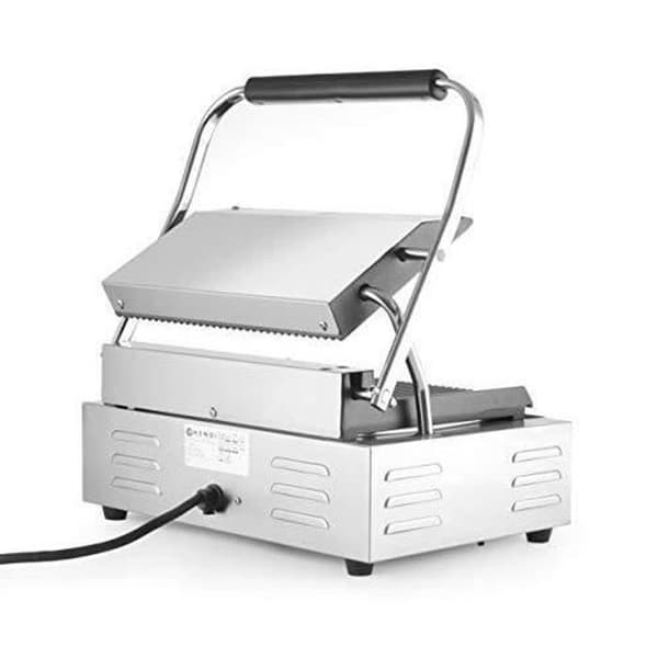 Kontaktgrill - Hendi - 263655 - Grå - Non-stick plattor - Panini
