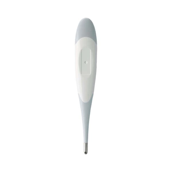 Digital termometer med flexibel spets, minne och feberlarm Alecto Vit / Blå