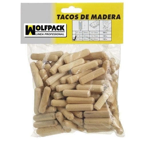 Wolfpack trästift 6x30 mm. (påse med 50 enheter