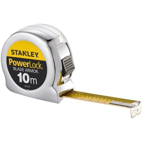 Måttband - STANLEY - 0-33-532 - 10 m x 25 mm - Blade Armor - Powerlock