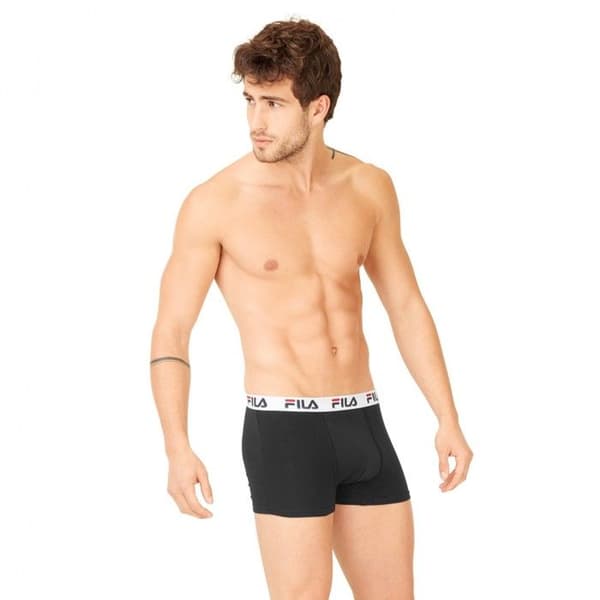 Fila Boxer Herrarna Kalsonger - Svart (4-pack)