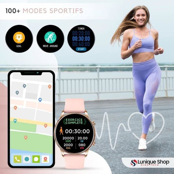 Bluetooth-klocka - smart klocka - intelligent klocka Luniqueshop