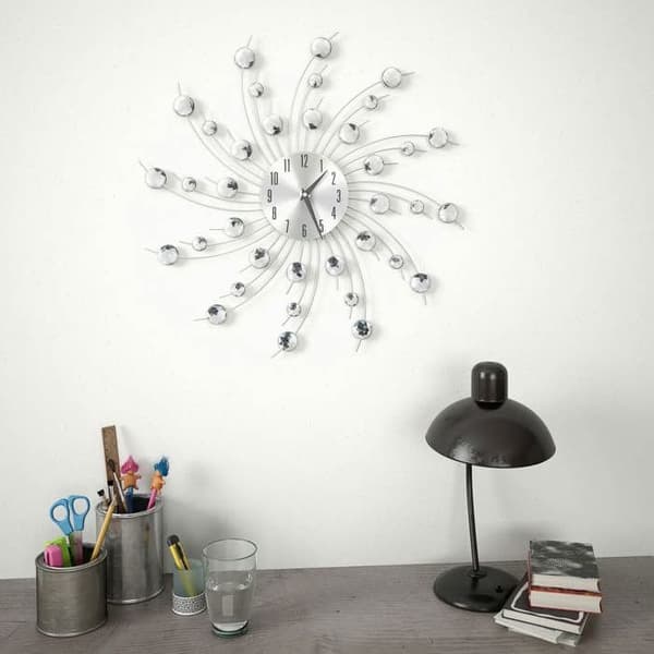 vidaXL Väggklocka med Quartz Movement Modern Design Vardagsrumspendel 50643