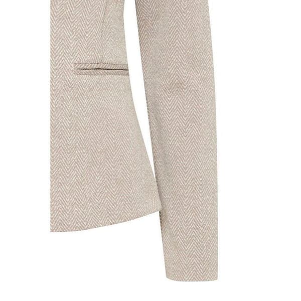 Kvinna Blazer Ichi Ihkate Jacquard Bl4