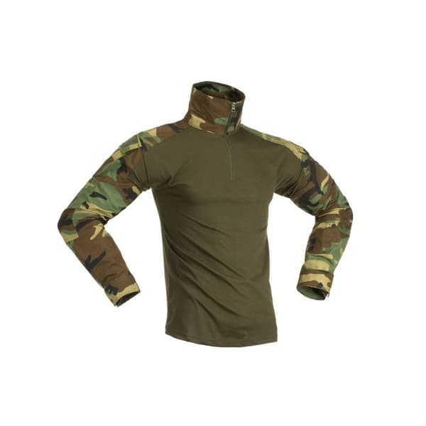Invader Gear långärmad stridsblus - woodland