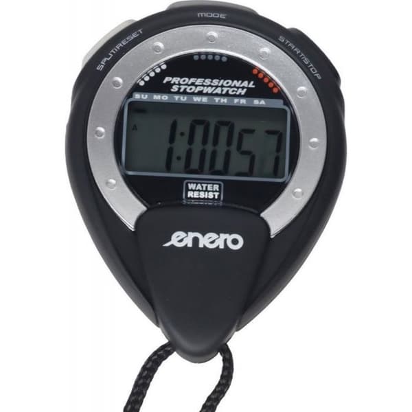 Enero Elektronisk kronometer - Timer/klocka 1 gång - Svart