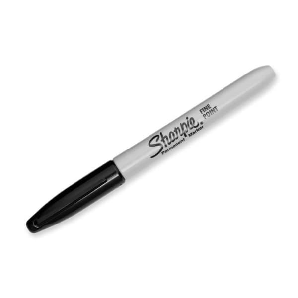 SHARPIE Permanent Marker Set om 4 - Fin spets - Diverse standardfärger