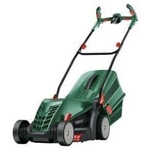 Bosch Gräsklippare UniversalRotak 34V-26 (1 300 W, klippbredd: 34 cm, uppsamlingskorg 40 liter)