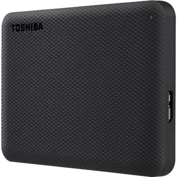 Extern hårddisk - TOSHIBA - Canvio Advance - 1 TB - Svart