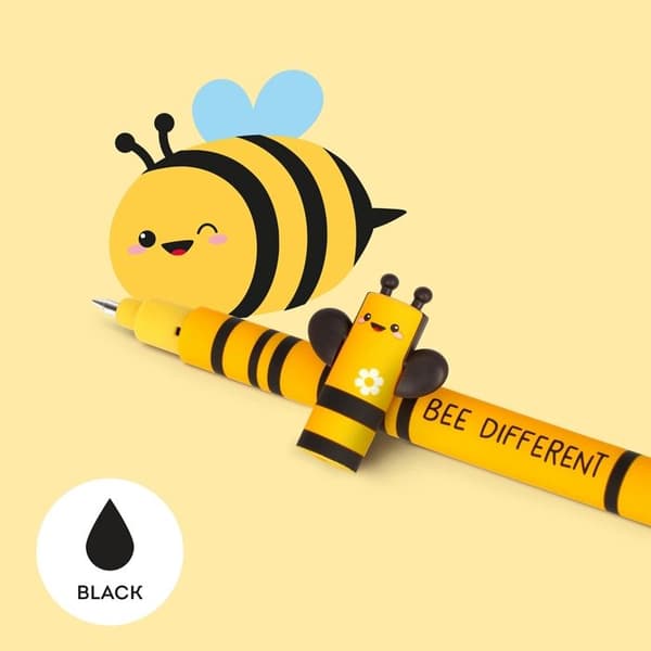 Gelpenna som kan suddas ut - Erasable Pen - Bee