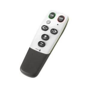 Universell fjernkontroll - DORO - HandleEasy 321rc - 7 programmerbare knapper - Inkluderte tilbehør: AAA-batterier