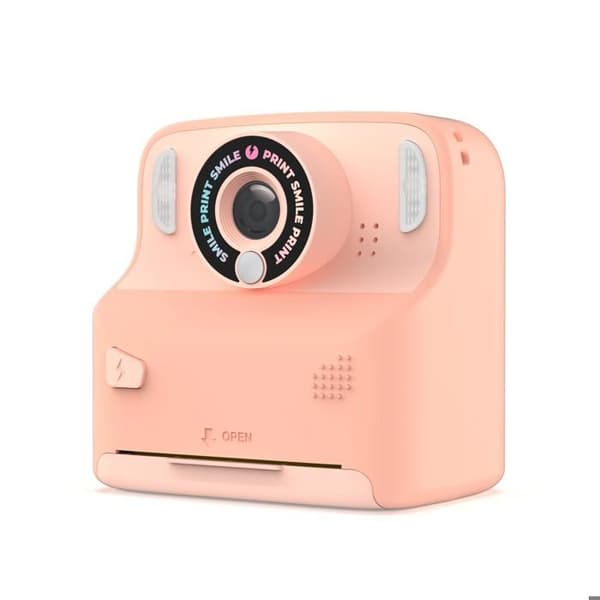 MOB Pixiprint - Rosa digitalkamera med omedelbar utskrift
