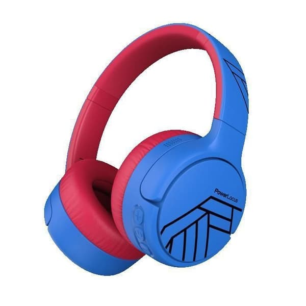 Bluetooth-hörlurar - POWERLOCUS - Tiger - Aktiv brusreducering - Volymgräns 85 dB - Röd
