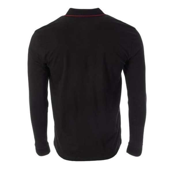 Polo Långärmad Svart/Grå Herr RMS26 91234