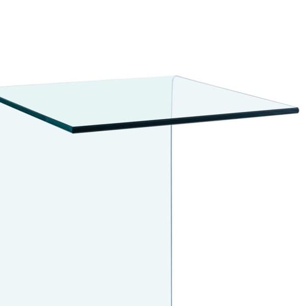 vidaXL Sidobord 40x40x60 cm Härdat glas