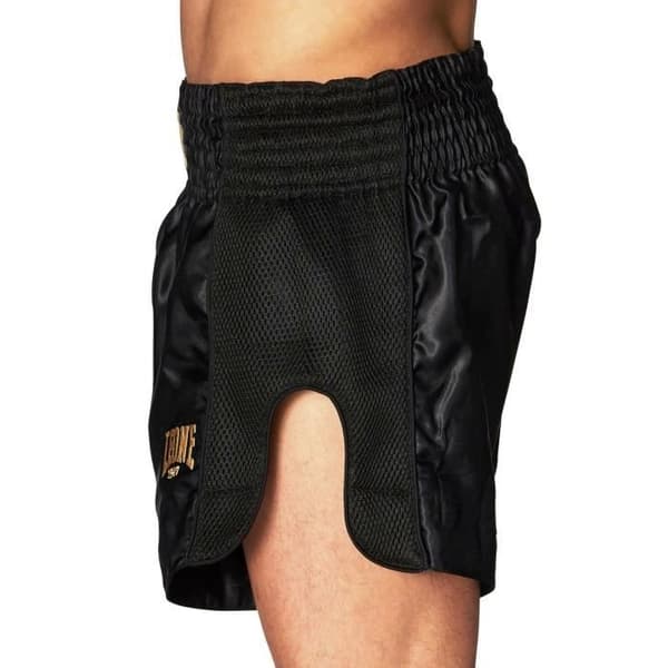 Leone kick thai essential boxningsshorts - svarta - L