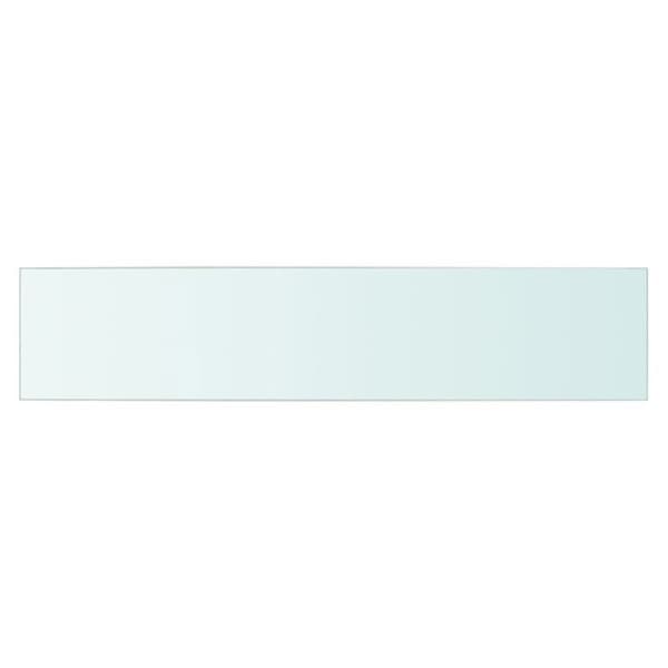 Transparent glashyllpanel - VIDAXL - 70 x 15 cm - Samtida - Design